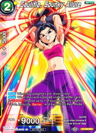 Caulifla, Spunky Allure (P-180) [Promotion Cards] | Pegasus Games WI