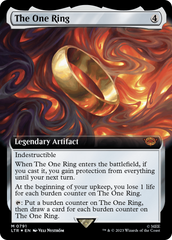 The One Ring (Extended Art) (Surge Foil) [The Lord of the Rings: Tales of Middle-Earth] | Pegasus Games WI