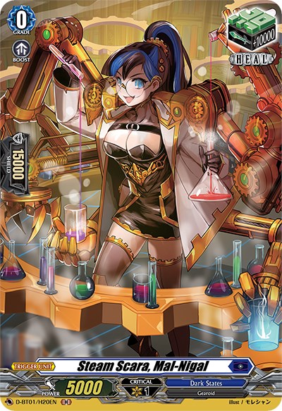 Steam Scara, Mal-Nigal (D-BT01/H20EN) [Genesis of the Five Greats] | Pegasus Games WI