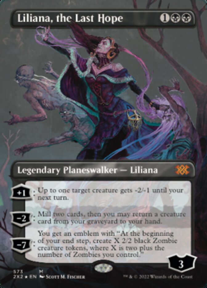 Liliana, the Last Hope (Textured Foil) [Double Masters 2022] | Pegasus Games WI