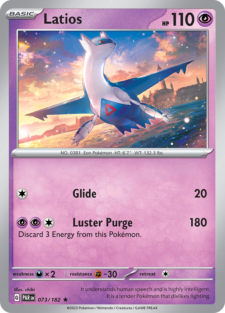 Latios (073/182) [Scarlet & Violet: Paradox Rift] | Pegasus Games WI