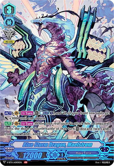 Blue Storm Dragon, Maelstrom (V-BT11/ASR01EN) [Storm of the Blue Cavalry] | Pegasus Games WI