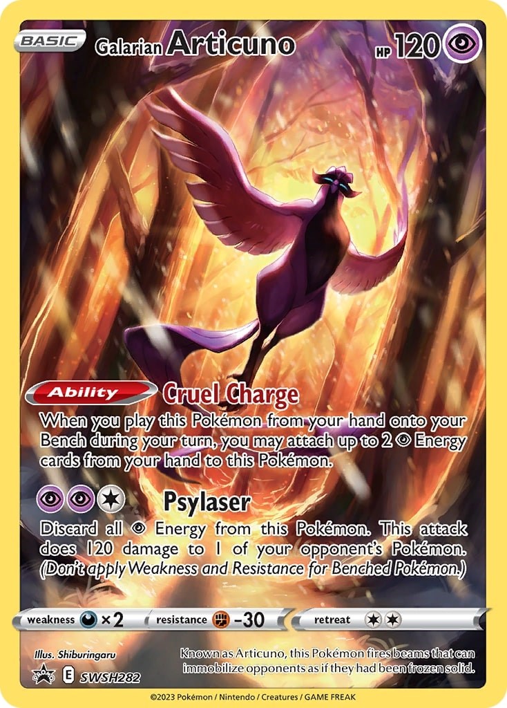 Galarian Articuno (SWSH282) [Sword & Shield: Black Star Promos] | Pegasus Games WI