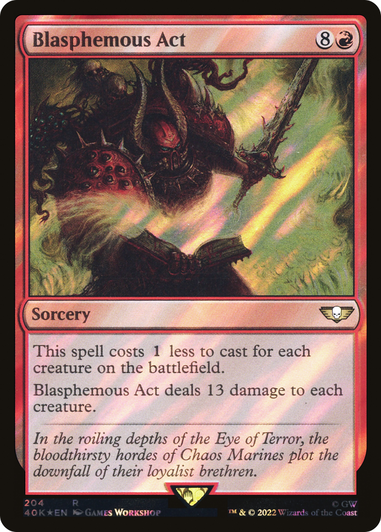 Blasphemous Edict [Edge of Eternities Promo Pack] | Pegasus Games WI