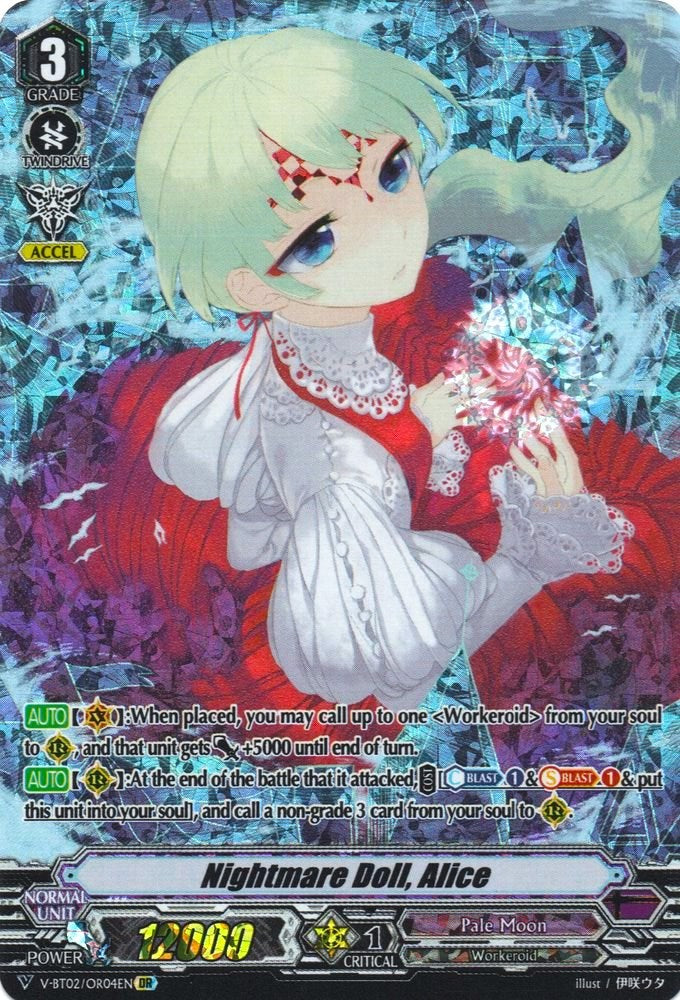 Nightmare Doll, Alice (V-BT02/OR04EN) [Strongest! Team AL4] | Pegasus Games WI