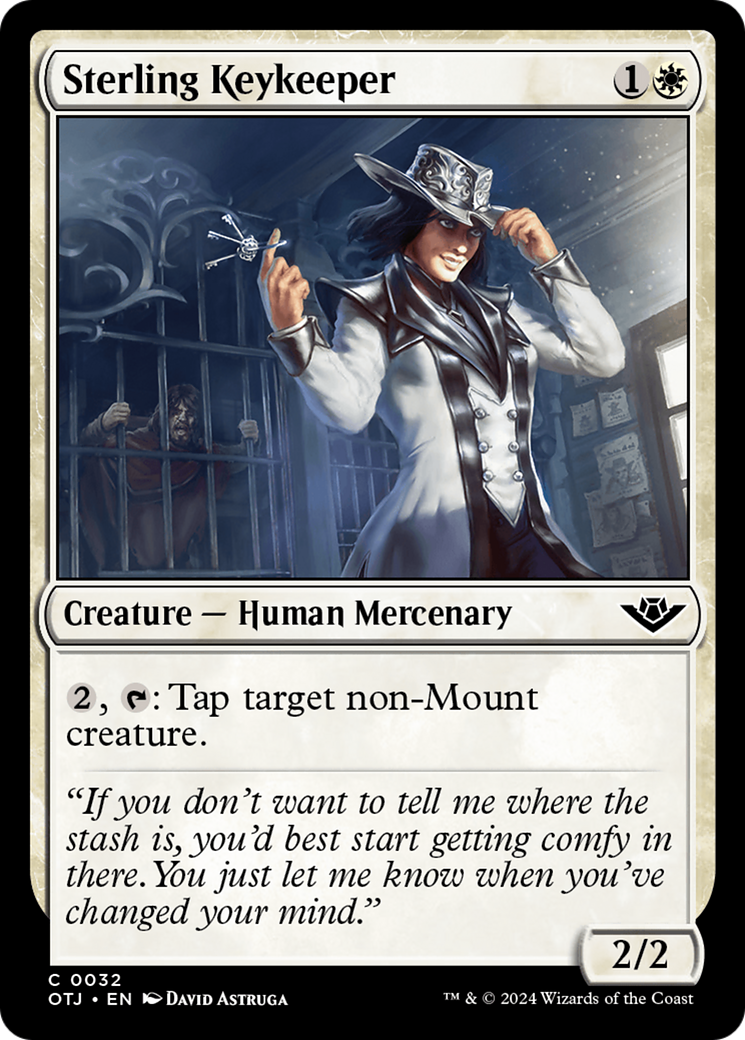 Sterling Keykeeper [Outlaws of Thunder Junction] | Pegasus Games WI