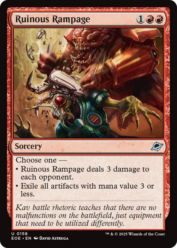 Ruinous Rampage [Edge of Eternities] | Pegasus Games WI