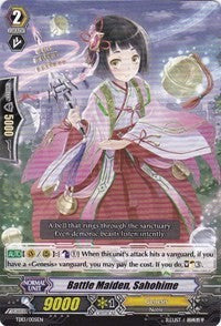 Battle Maiden, Sahohime (TD13/005EN) [Trial Deck 13: Successor of the Sacred Regalia] | Pegasus Games WI
