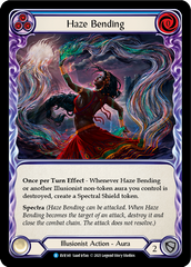 Haze Bending (Blue) [EVR141] (Everfest)  1st Edition Rainbow Foil | Pegasus Games WI