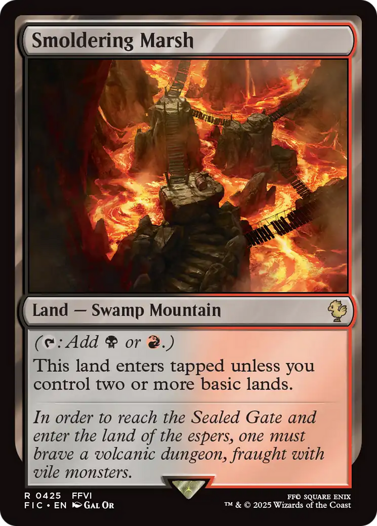 Smoldering Marsh [FINAL FANTASY Commander] | Pegasus Games WI