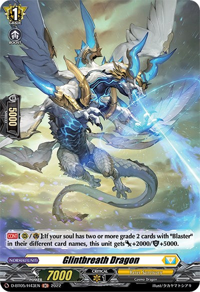 Glintbreath Dragon (D-BT05/H43EN) [Triumphant Return of the Brave Heroes] | Pegasus Games WI