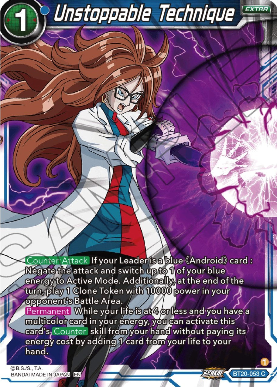 Unstoppable Technique (BT20-053) [Power Absorbed] | Pegasus Games WI