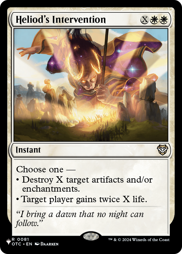 Heliod's Intervention [The List] | Pegasus Games WI