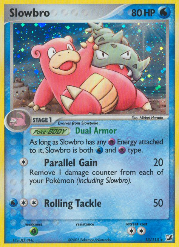 Slowbro (13/115) [EX: Unseen Forces] | Pegasus Games WI