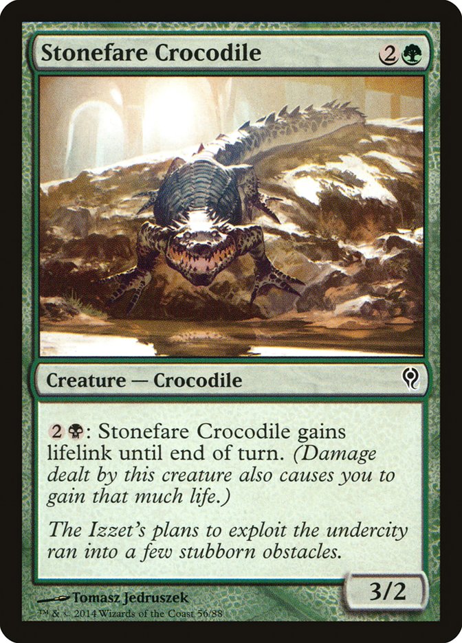 Stonefare Crocodile [Duel Decks: Jace vs. Vraska] | Pegasus Games WI