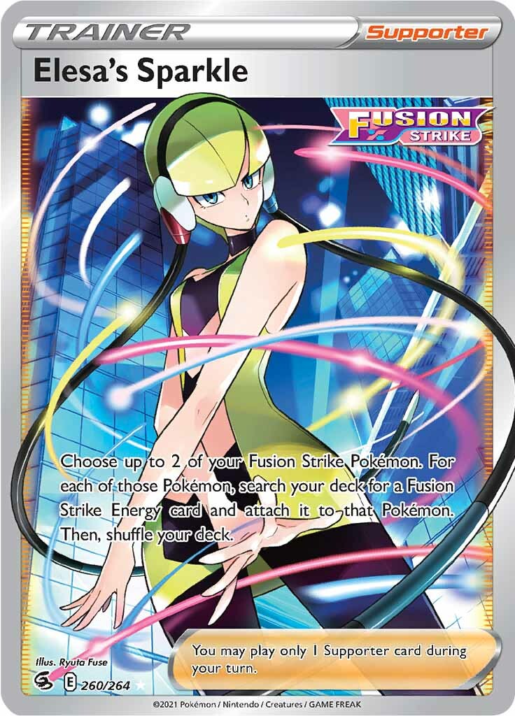 Elesa's Sparkle (260/264) [Sword & Shield: Fusion Strike] | Pegasus Games WI