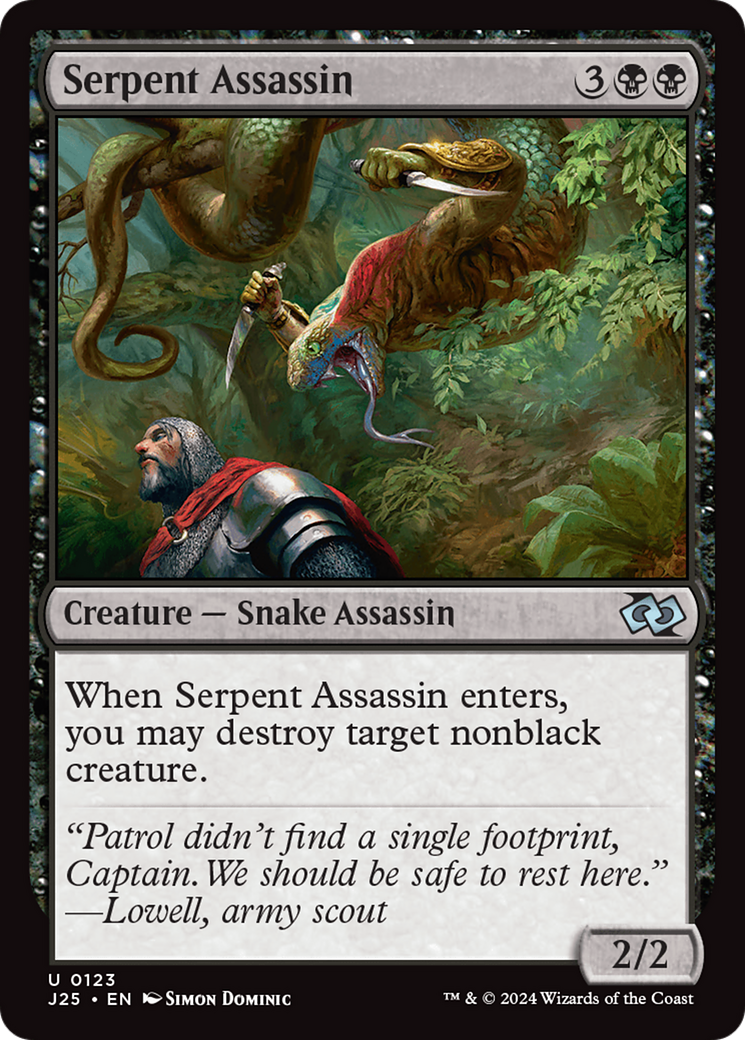 Serpent Assassin [Foundations Jumpstart] | Pegasus Games WI