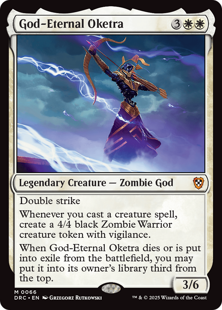 God-Eternal Oketra [Aetherdrift Commander] | Pegasus Games WI