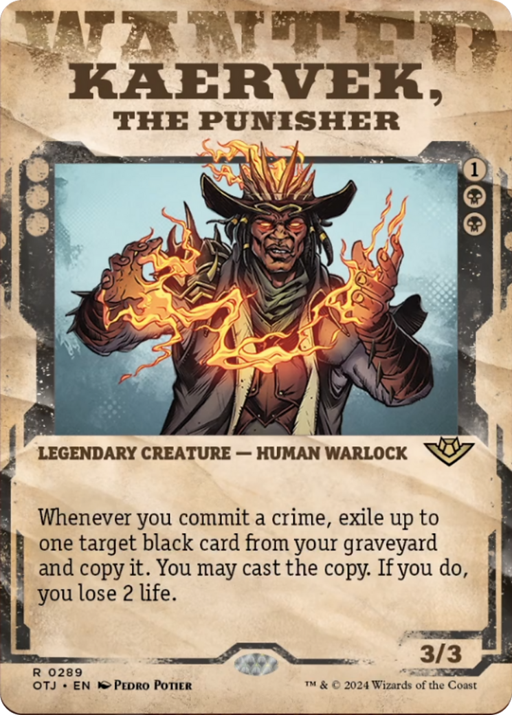Kaervek, the Punisher (Showcase) [Outlaws of Thunder Junction] | Pegasus Games WI