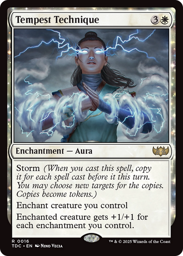 Tempest Technique [Tarkir: Dragonstorm Commander] | Pegasus Games WI