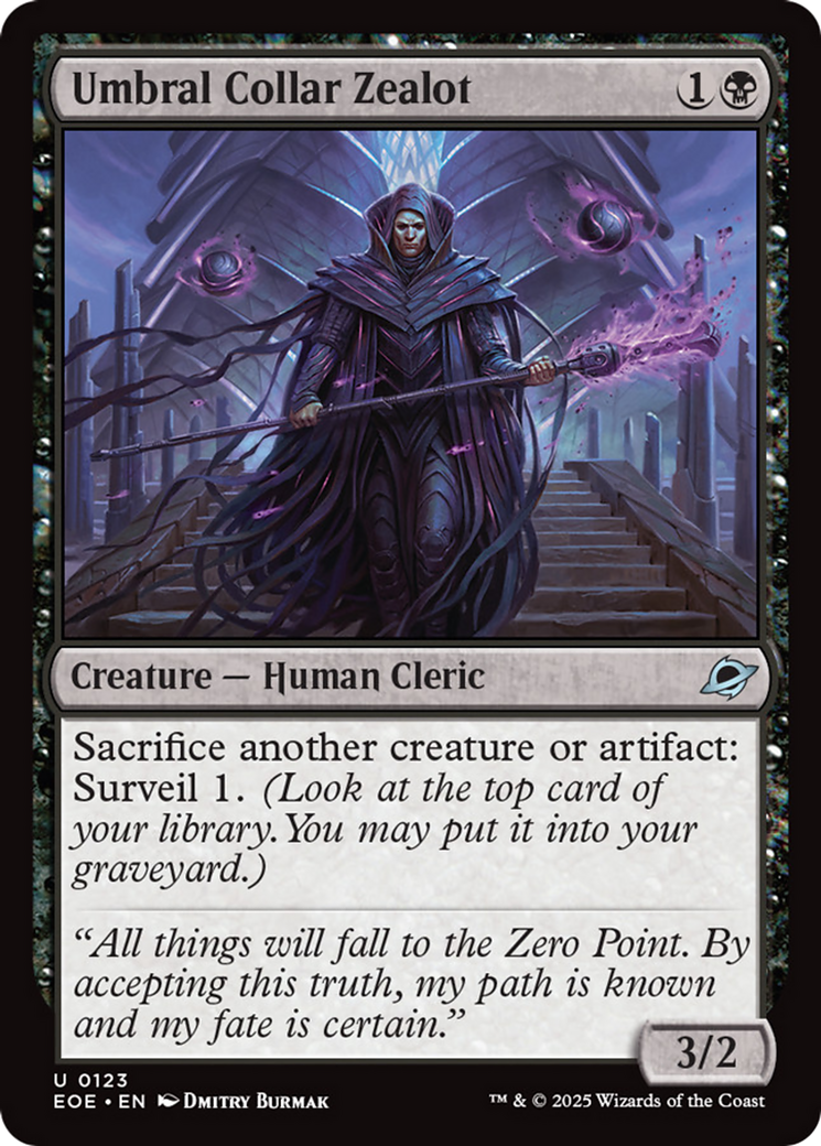 Umbral Collar Zealot [Edge of Eternities] | Pegasus Games WI