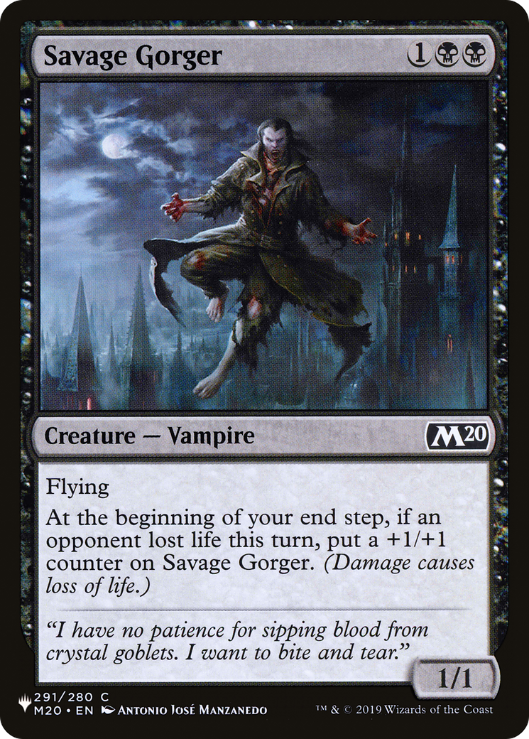 Savage Gorger [The List Reprints] | Pegasus Games WI