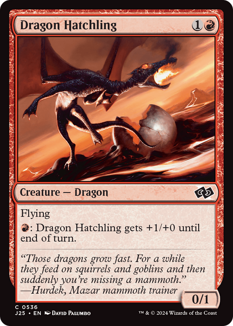 Dragon Hatchling [Foundations Jumpstart] | Pegasus Games WI