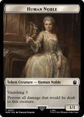 Human Noble // Clue (0022) Double-Sided Token [Doctor Who Tokens] | Pegasus Games WI