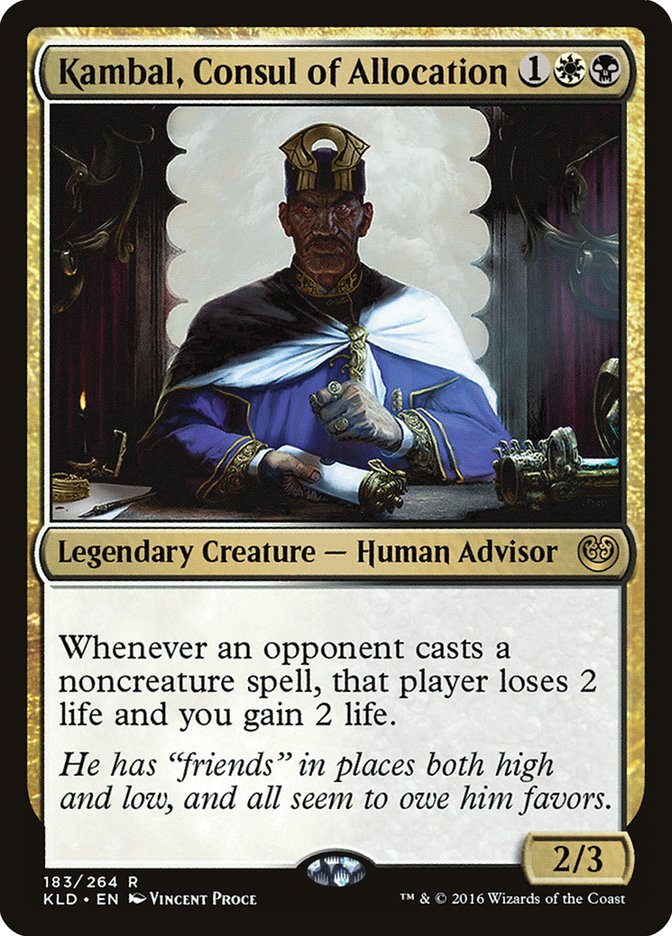 Kambal, Consul of Allocation [Kaladesh] | Pegasus Games WI