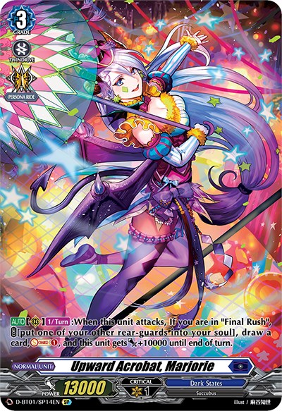 Upward Acrobat, Marjorie (D-BT01/SP14EN) [Genesis of the Five Greats] | Pegasus Games WI