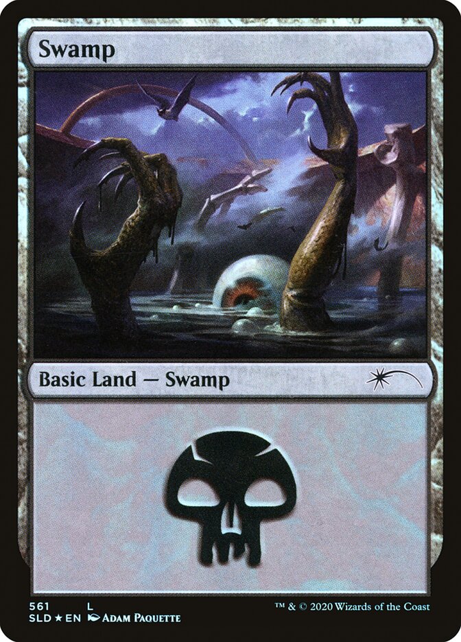 Swamp (Witchcraft) (561) [Secret Lair Drop Promos] | Pegasus Games WI