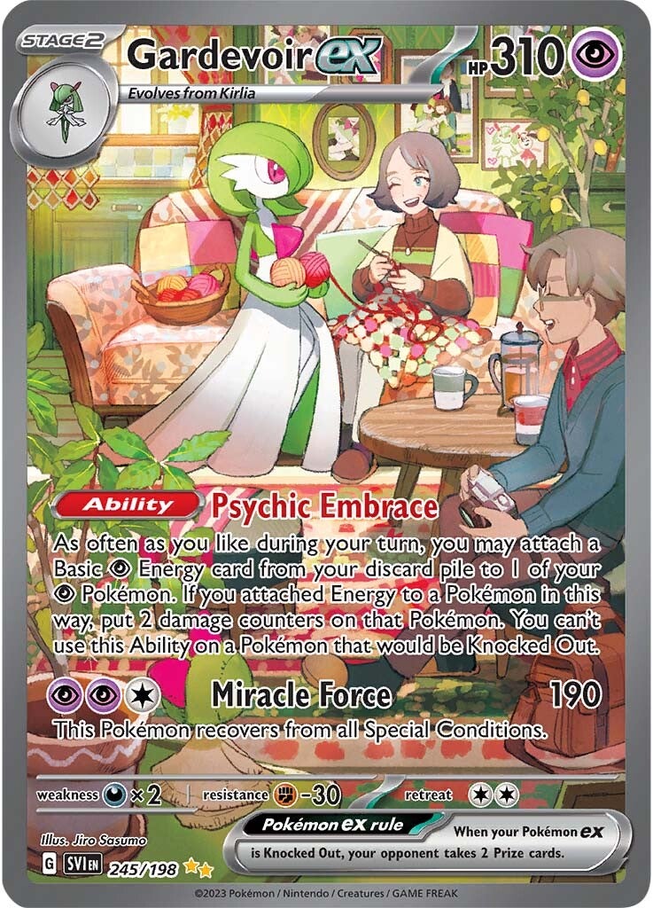 Gardevoir ex (245/198) [Scarlet & Violet: Base Set] | Pegasus Games WI