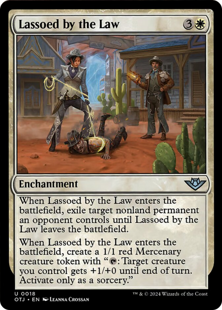Lassoed by the Law [Outlaws of Thunder Junction] | Pegasus Games WI