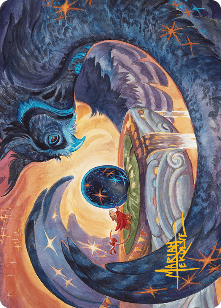 Dawn's Truce Art Card (Gold-Stamped Signature) [Bloomburrow Art Series] | Pegasus Games WI