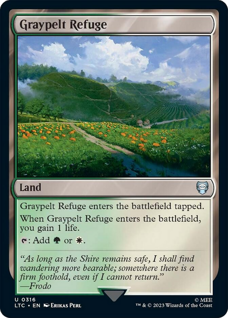 Graypelt Refuge [The Lord of the Rings: Tales of Middle-Earth Commander] | Pegasus Games WI
