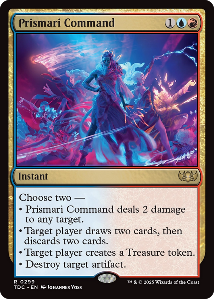 Prismari Command [Tarkir: Dragonstorm Commander] | Pegasus Games WI