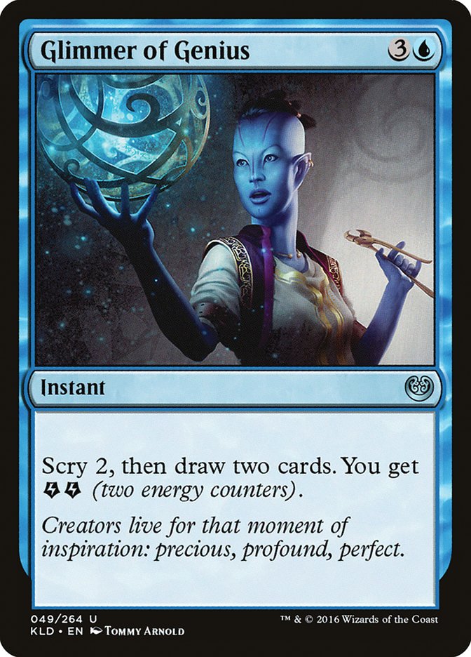 Glimmer of Genius [Kaladesh] | Pegasus Games WI