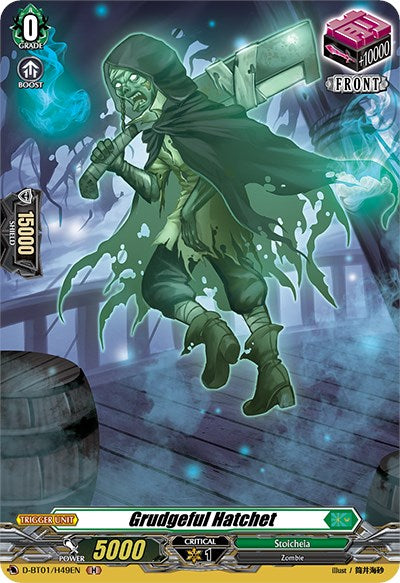 Grudgeful Hatchet (D-BT01/H49EN) [Genesis of the Five Greats] | Pegasus Games WI