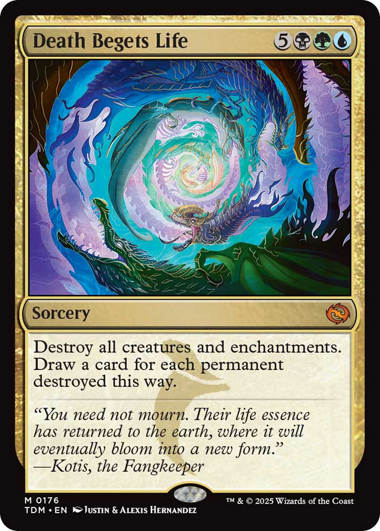 Death Begets Life [Tarkir: Dragonstorm] | Pegasus Games WI