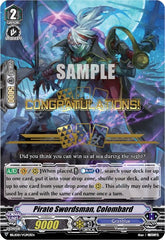 Pirate Swordsman, Colombard (Hot Stamped) (BSL2021/VGP03EN) [Bushiroad Event Cards] | Pegasus Games WI