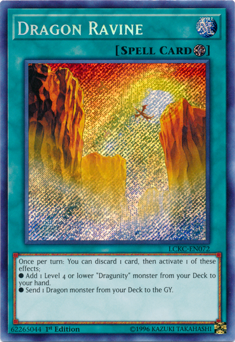 Dragon Ravine [LCKC-EN072] Secret Rare | Pegasus Games WI