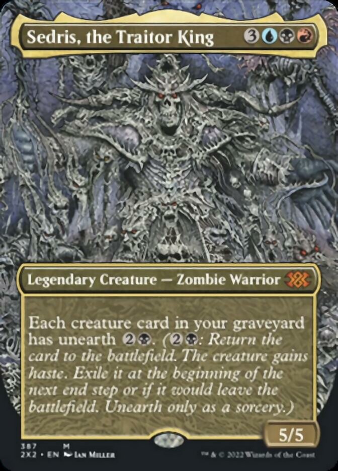 Sedris, the Traitor King (Borderless Alternate Art) [Double Masters 2022] | Pegasus Games WI