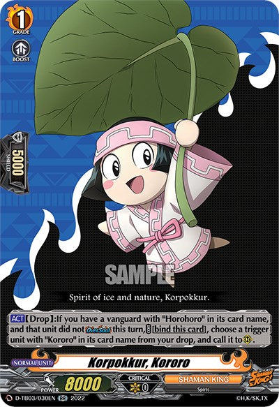Korpokkur, Kororo (D-TB03/030EN) [Shaman King] | Pegasus Games WI
