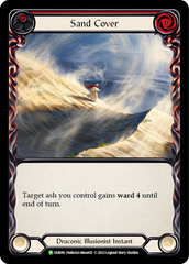 Sand Cover (Red) [FAB090] (Promo)  Rainbow Foil | Pegasus Games WI