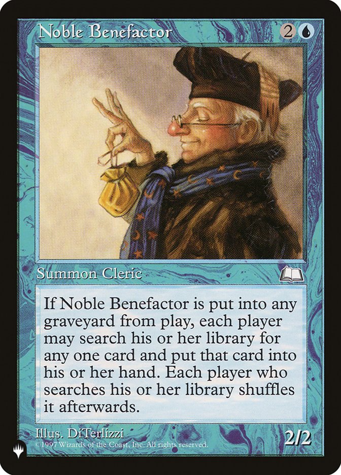 Noble Benefactor [The List] | Pegasus Games WI