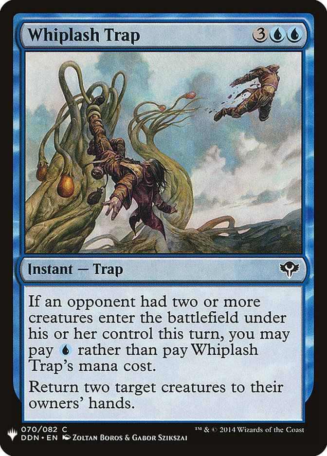 Whiplash Trap [Mystery Booster] | Pegasus Games WI