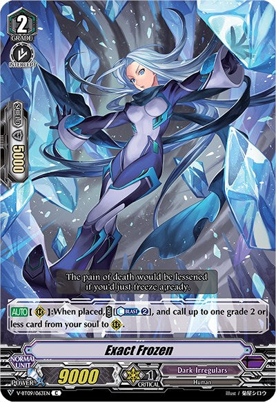 Exact Frozen (V-BT09/063EN) [Butterfly d'Moonlight] | Pegasus Games WI