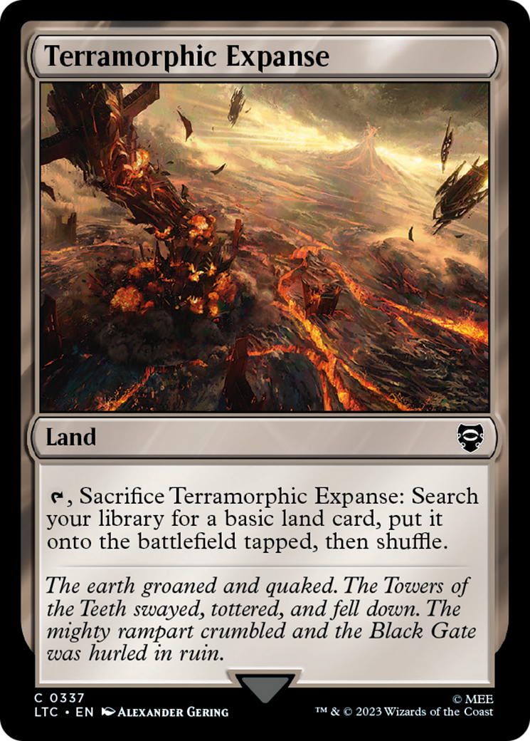 Terramorphic Expanse [The Lord of the Rings: Tales of Middle-Earth Commander] | Pegasus Games WI