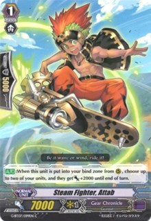 Steam Fighter, Attab (G-BT07/099EN) [Glorious Bravery of Radiant Sword] | Pegasus Games WI
