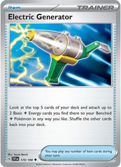 Electric Generator (170/198) [Scarlet & Violet: Base Set] | Pegasus Games WI